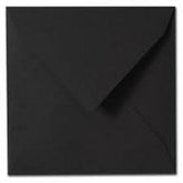 SOBRE 17X17 80GRS NEGRO | 25 UNIDADES | (MICHEL PAPELES ESPECIALES)